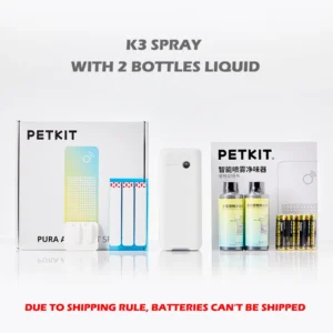 PETKIT MAX K3 spray dezodoryzujący – inteligentna ochrona antybakteryjna kuwety Ciemny brąz