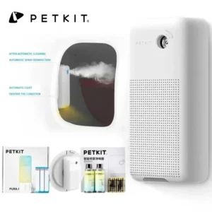 PETKIT Smart K3 Spray N50 — zestaw eliminatora zapachów do Pura Max Ciemny brąz