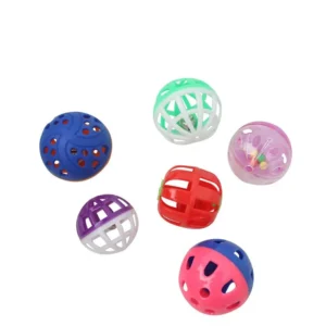Piłeczki dla kota z dzwoneczkiem Bell 6 piece set