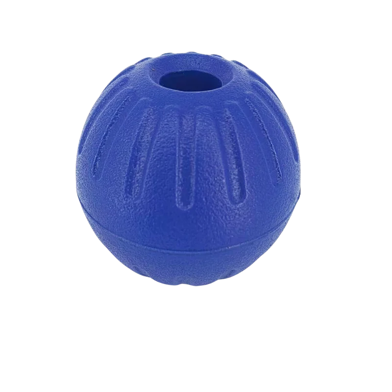 Piłka dla psa z gumy EVA pływająca niezniszczalna 7/9 cm Niebieski