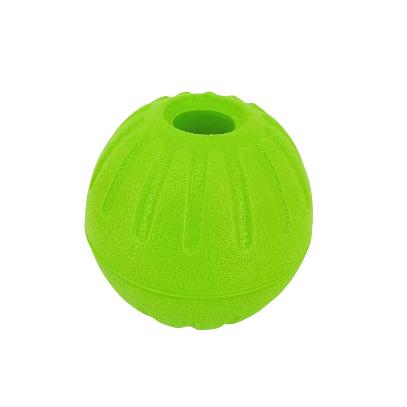 Piłka dla psa z gumy EVA pływająca niezniszczalna 7/9 cm Zielony