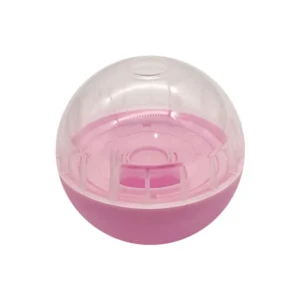 Piłka IQ Treat Ball 10 cm — interaktywna piłka z przysmakami dla psa Różowy