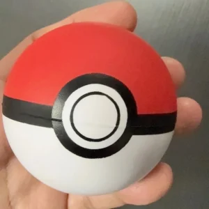 Piłka Pokemon Poke Ball dla kota i psa Czarny