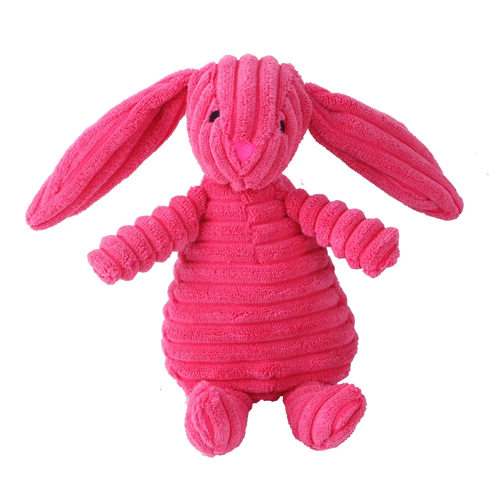 Pluszowa piszcząca zabawka dla psa - zwierzątka Rabbit