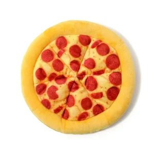 Pluszowa zabawka dla psa pizza z piszczałką Pizza