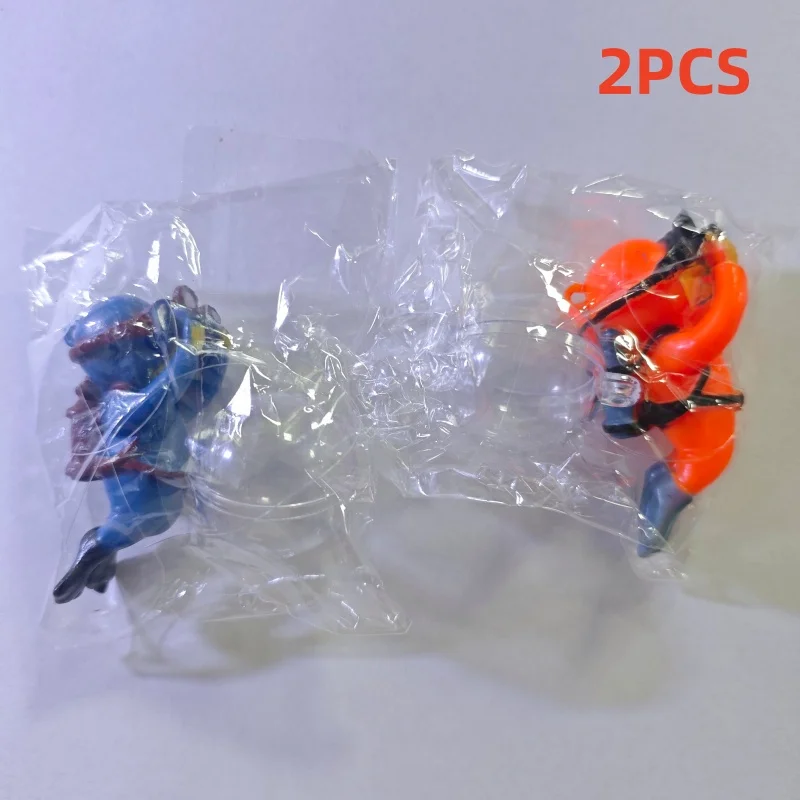Pływające ozdoby do akwarium - figurki nurków 2PCS