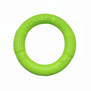 Pływający dysk EVA do tresury psa – wodoodporny frisbee interaktywny Biały