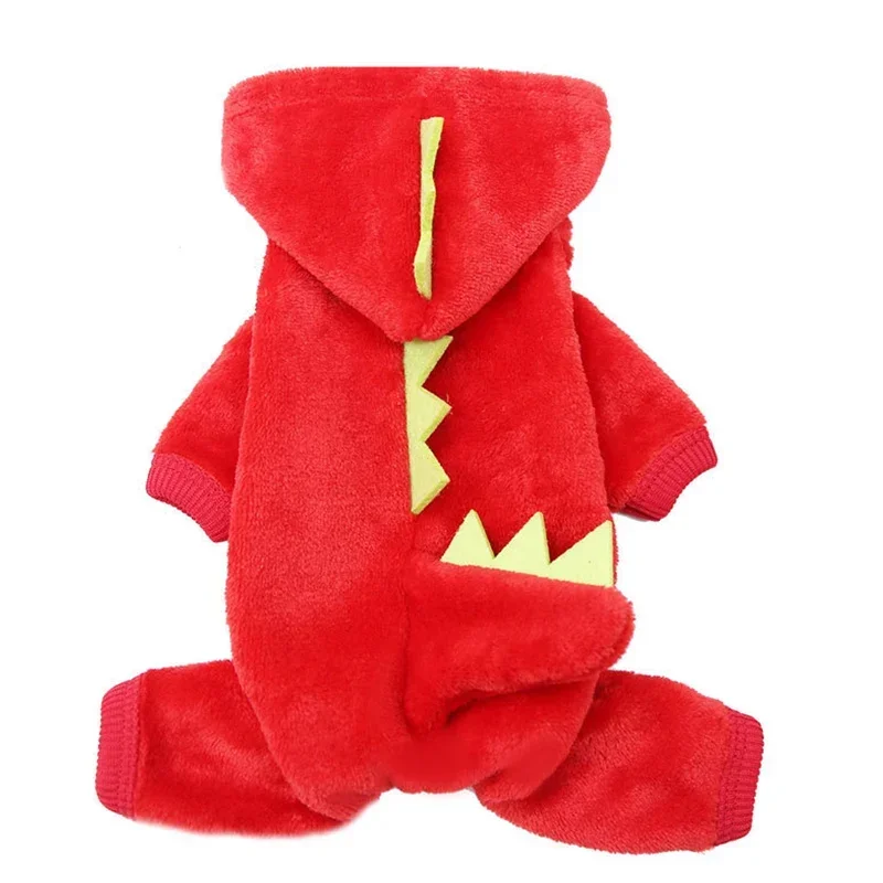 Polarowa bluza cosplay dla psa chihuahua yorki kombinezon zimowy Granatowy