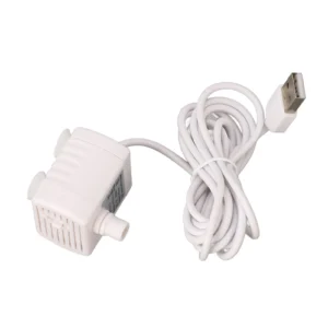 Pompa fontannowa USB 5V dla zwierząt zdejmowana regulowana Biały