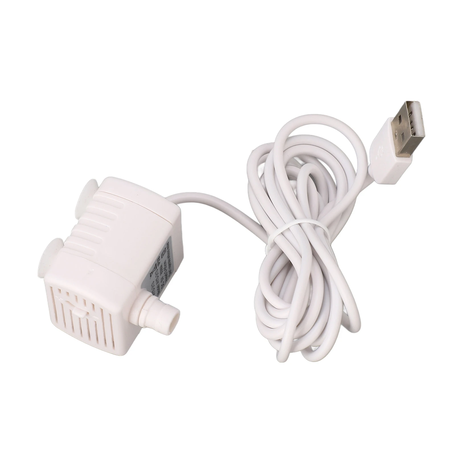 Pompa fontannowa USB 5V dla zwierząt zdejmowana regulowana Biały