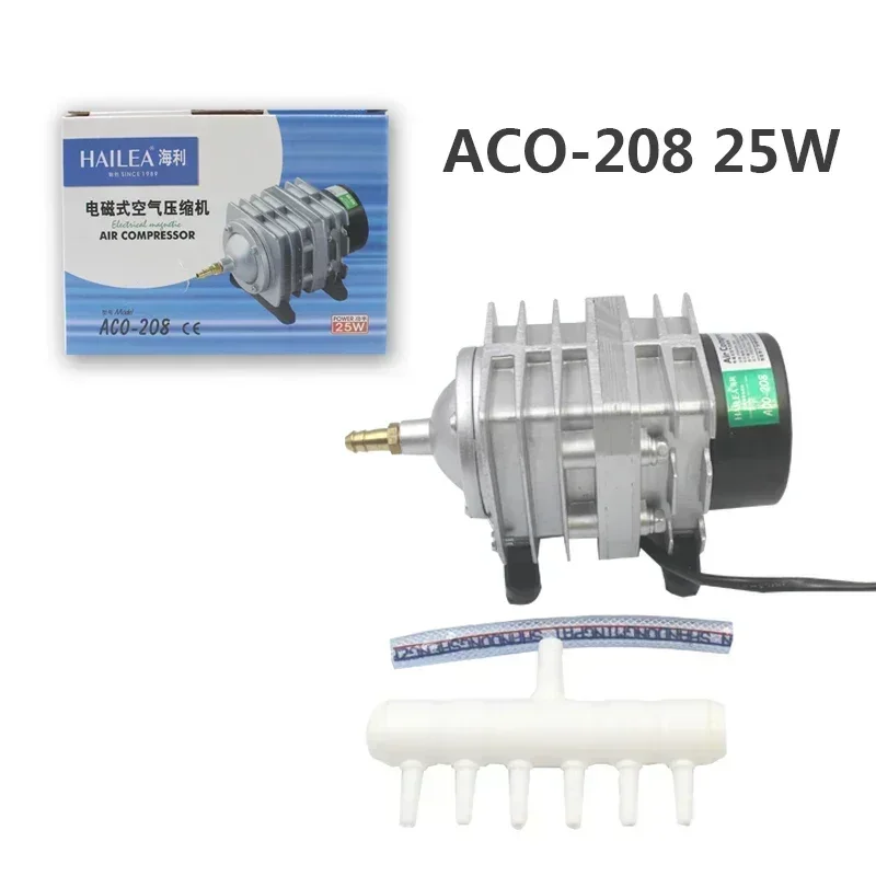Pompa powietrza Hailea do akwarium Aco 208 25w