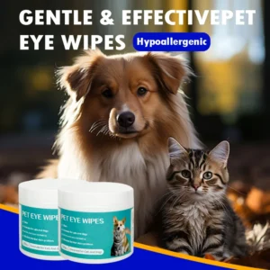 Rękawice do czyszczenia psa i kota bez wody