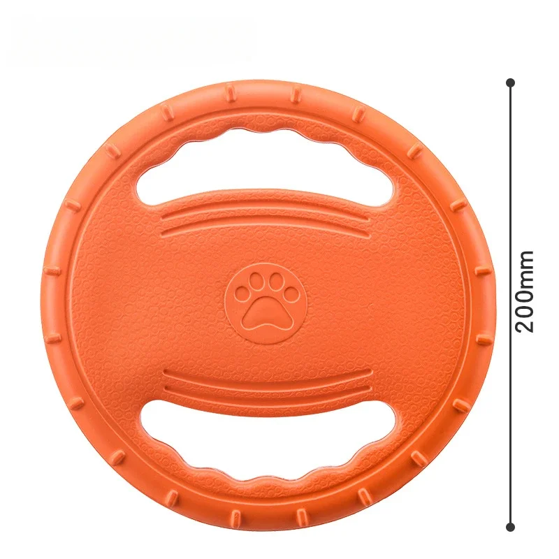 Ring do przeciagania dla psa - frisbee Pomarańczowy