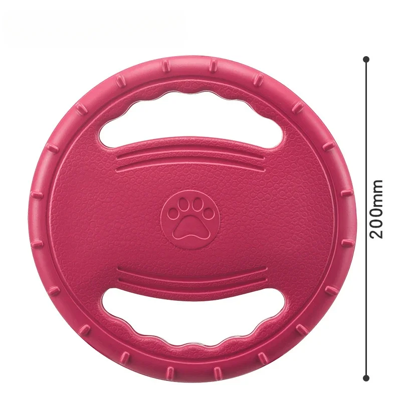 Ring do przeciagania dla psa - frisbee Amarantowy