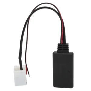 Samochodowy adapter Bluetooth AUX Stereo Radio RD4 Moduł Bluetooth Pas Czarny