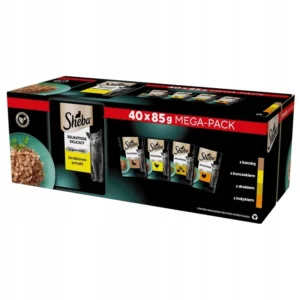 SHEBA Nature's Collection karma dla kotów drobiowa 40 x 85 g