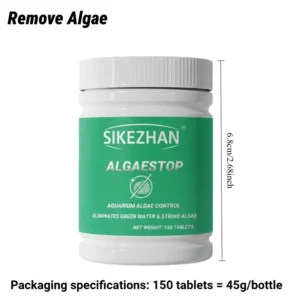 Zestaw SIKEZHAN 5w1 do pielęgnacji akwarium – tabletki i niebieski metylenu Khaki