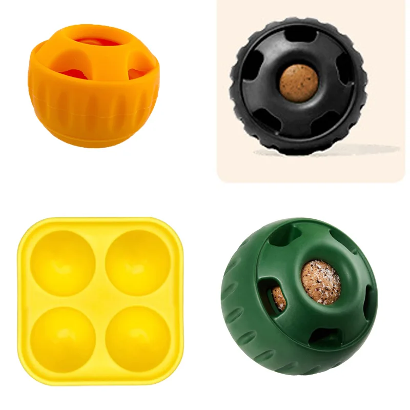 Silikonowa forma do mrożonych przysmaków dla psa 4PCS