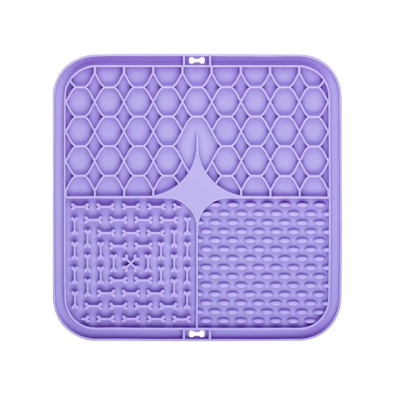 Silikonowa mata do lizania dla psa i kota Pruple
