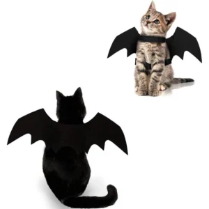 Skrzydła nietoperza dla kota i psa kostium na Halloween 