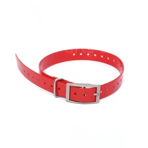 Smycz treningowa dla małego psa 1,9 cm Czerwony