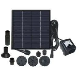 Solarna fontanna z poidełkiem dla ptaków do ogrodu 1.5w