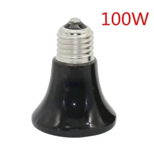 Stożkowa ceramiczna żarówka grzewcza E27 25-100W dla gadów Jasnozielony