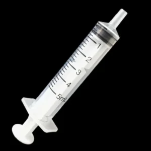 Plastikowe strzykawki do karmienia małych zwierząt — 10 szt. bez igły 5 ml