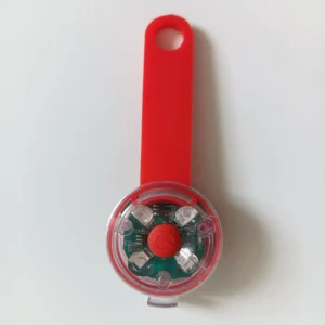 Świecąca obroża LED dla psa i kota ładowana USB Czerwony