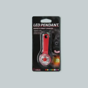 Świecąca zawieszka LED na obrożę psa USB Czerwony