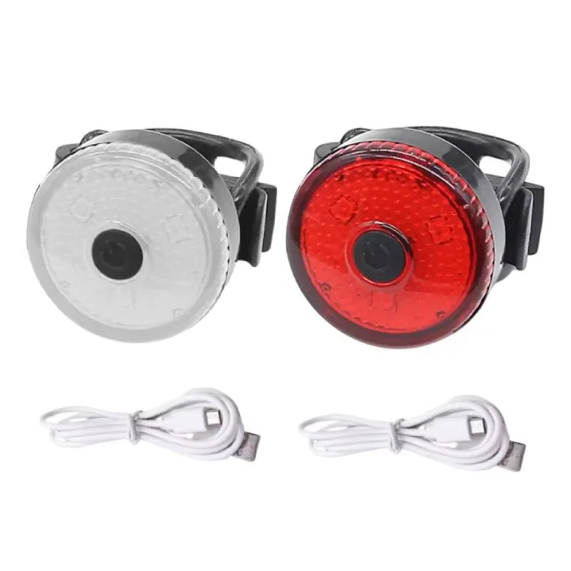 Świecąca zawieszka LED dla psa i kota – komplet 1–5 sztuk Burgundia