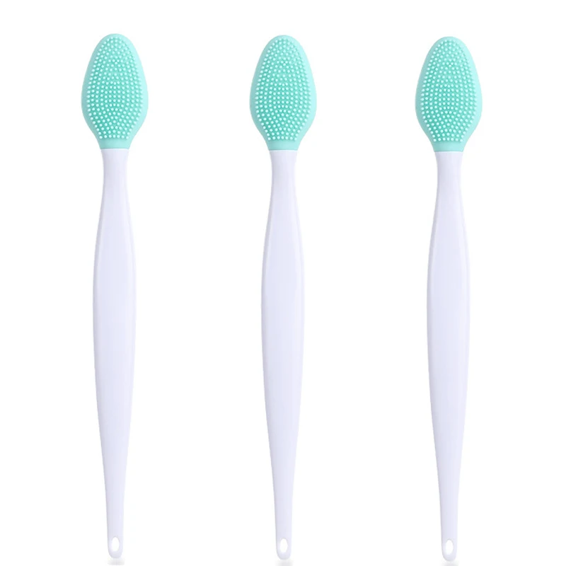 Silikonowa szczoteczka na trądzik brody u kota 3pcs