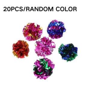 Szeleszczące kulki dla kota 20pcs