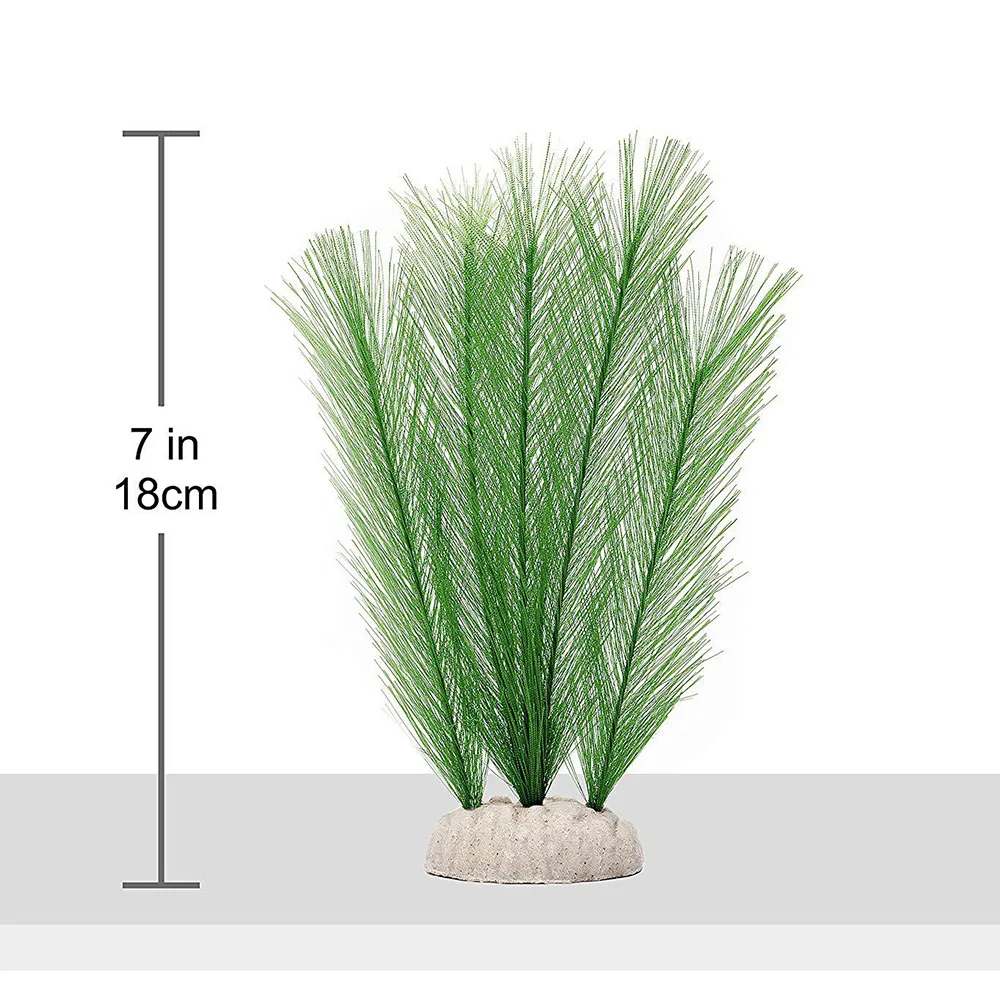 Sztuczna trawa wodna do akwarium 30 cm Biały