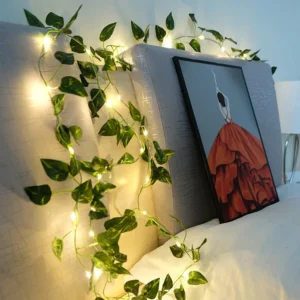 Sztuczna winorośl LED girlanda do terrarium 2 m Meter e
