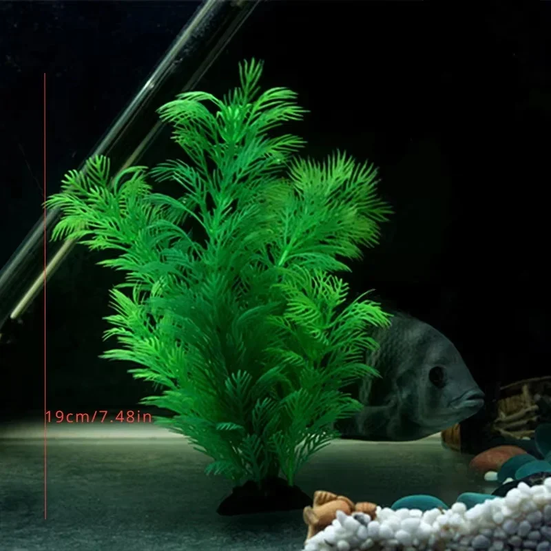 Sztuczne rośliny do akwarium - plastikowe, 19 i 30 cm 19 cm