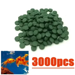 Tabletki ze spiruliny - pokarm dla ryb i krewetek 3000 sztuk