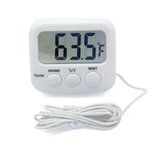 Termometr do akwarium - cyfrowy miernik temperatury wody LCD z sonda Uniwersalny