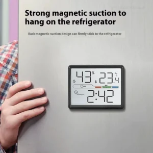 Termometr higrometr Mijia elektroniczny z wyświetlaczem LCD do terrarium Czarny
