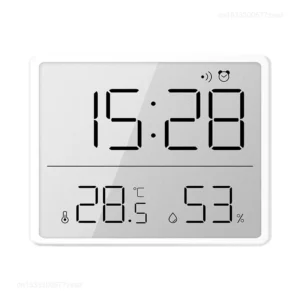 Termometr higrometr Mijia z wyświetlaczem LCD i magnesem Biały