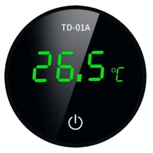 Termometr LED do akwarium i terrarium z dużym wyświetlaczem 