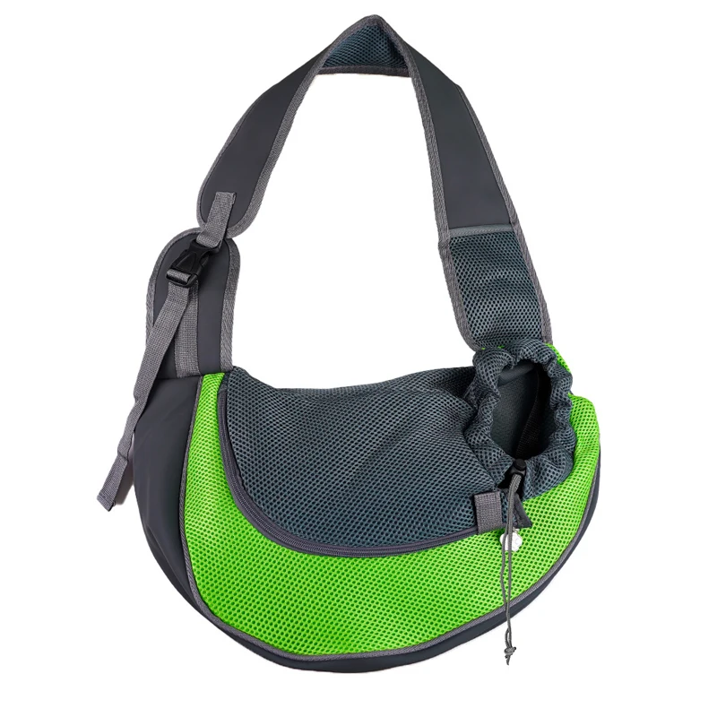Torba sling do noszenia kota i małego psa Pole zielone