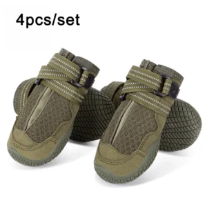 Truelove buty dla psa – wodoodporne, antypoślizgowe, dla ras średnich i dużych Jasnozielony