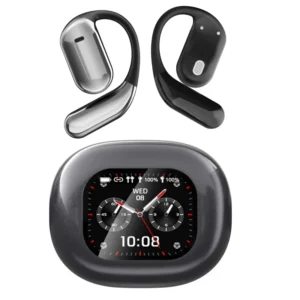 UYUXIO AI Translating Earphone OWS Real Time Translation Earbuds with Czarny