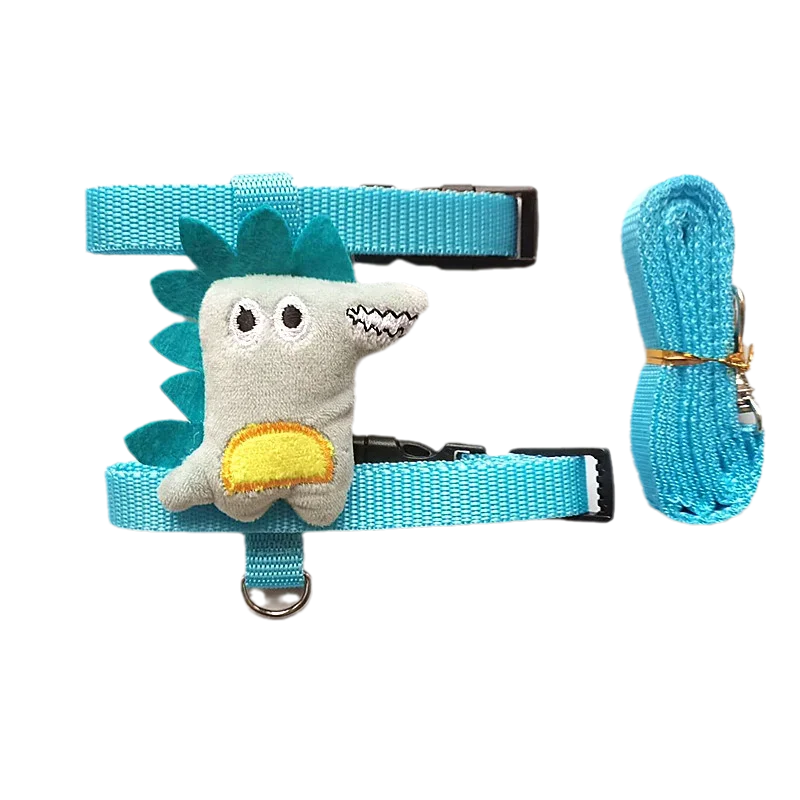 Walking Bunny Guinea Pig Harness for Small Animals Cute Pet Rabbit Har Dinosaur