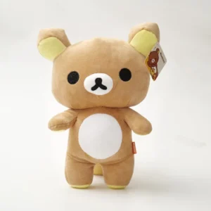 White Strawberry Rilakkuma Plush collection Teddy Bear Peluche Anime B Brązowy