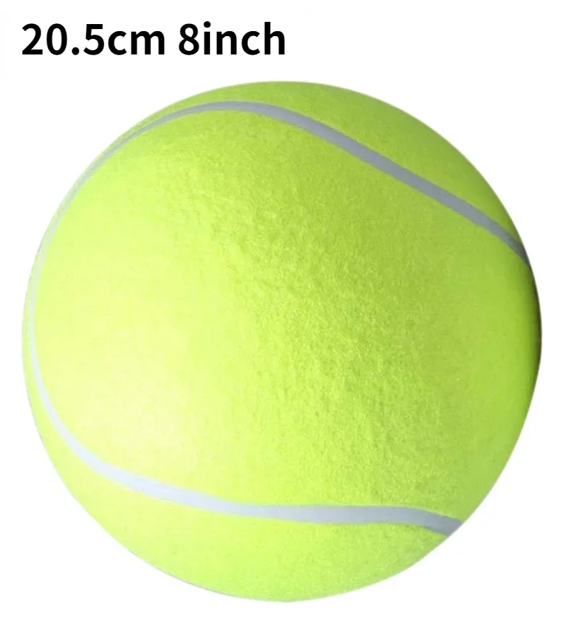 Wielka piłka tenisowa dla psa 20. 8inch