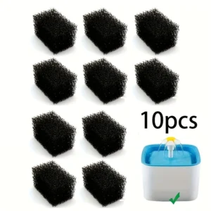 Wkłady gąbkowe do fontanny dla kota KEMORELA - zestaw 10PCS