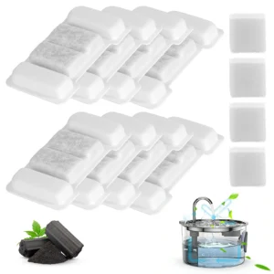 Wymienne filtry do fontanny dla kota 8 filter cartridges