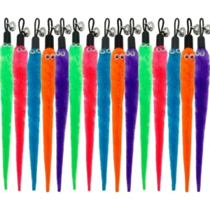 Wymienne robaki do wędki dla kota 10 pcs